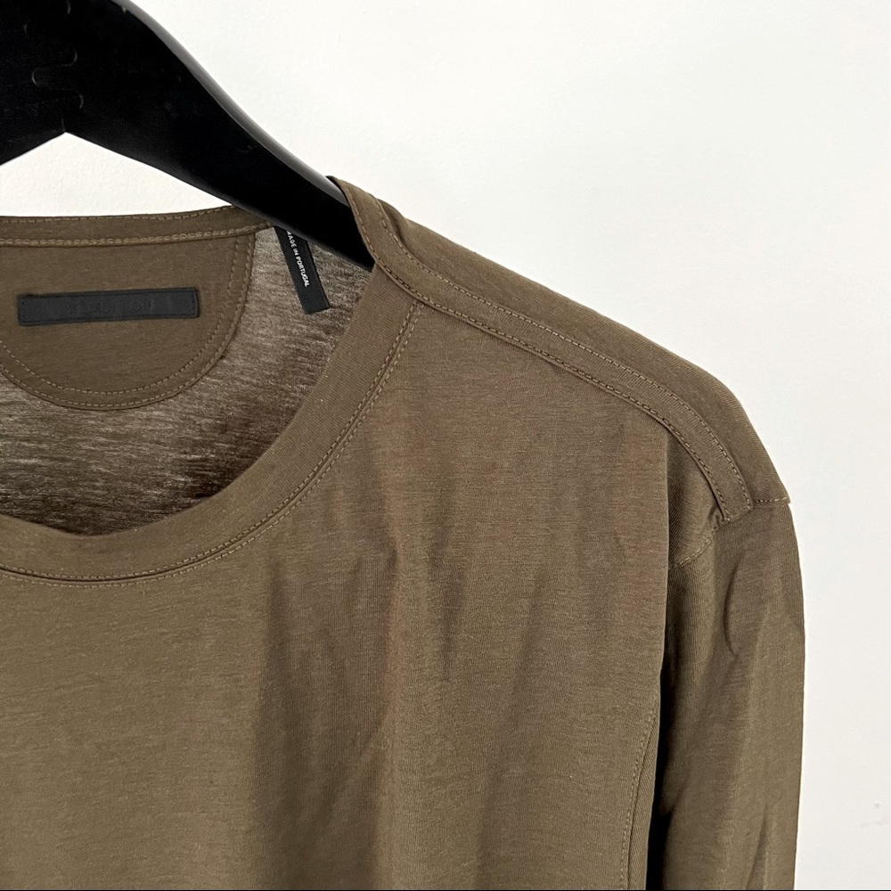 NWOT - Helmut Lang Standard Long-Sleeve T-Shirt in Olive